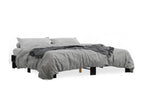 Cadre de lit sans matelas noir 200x200 cm FYGP17253