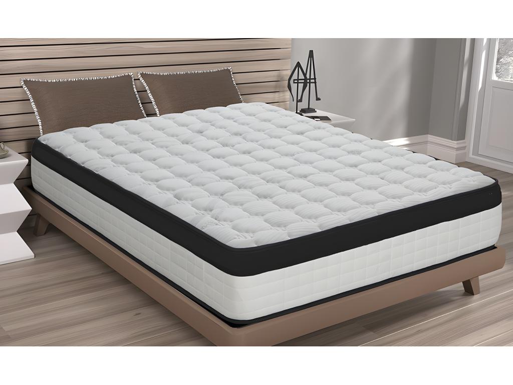 Matelas Antibactérien Chicyla Carbone 90x180 Hauteur 22cm /2 GMEV62858