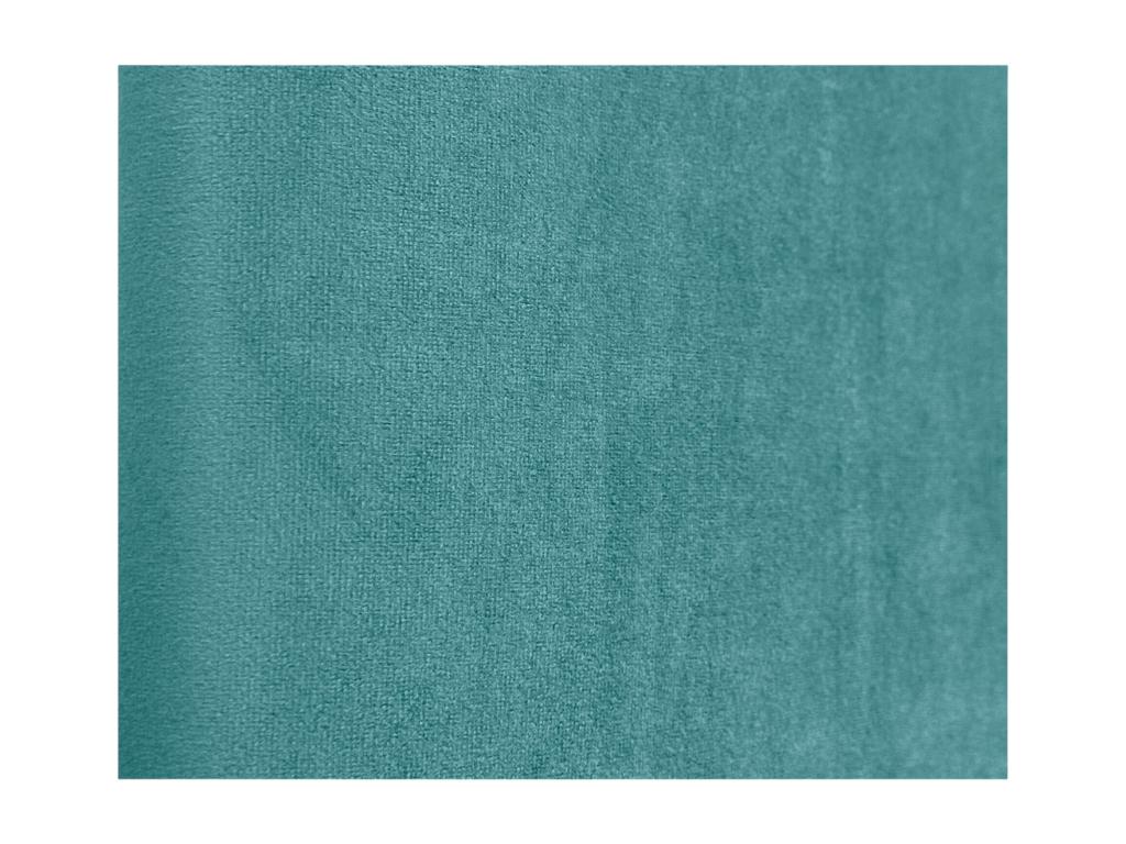 Chicyla Tête de Lit Velours Lisse 135x50 Lits 120/135/140 - Turquoise KQGQ65586