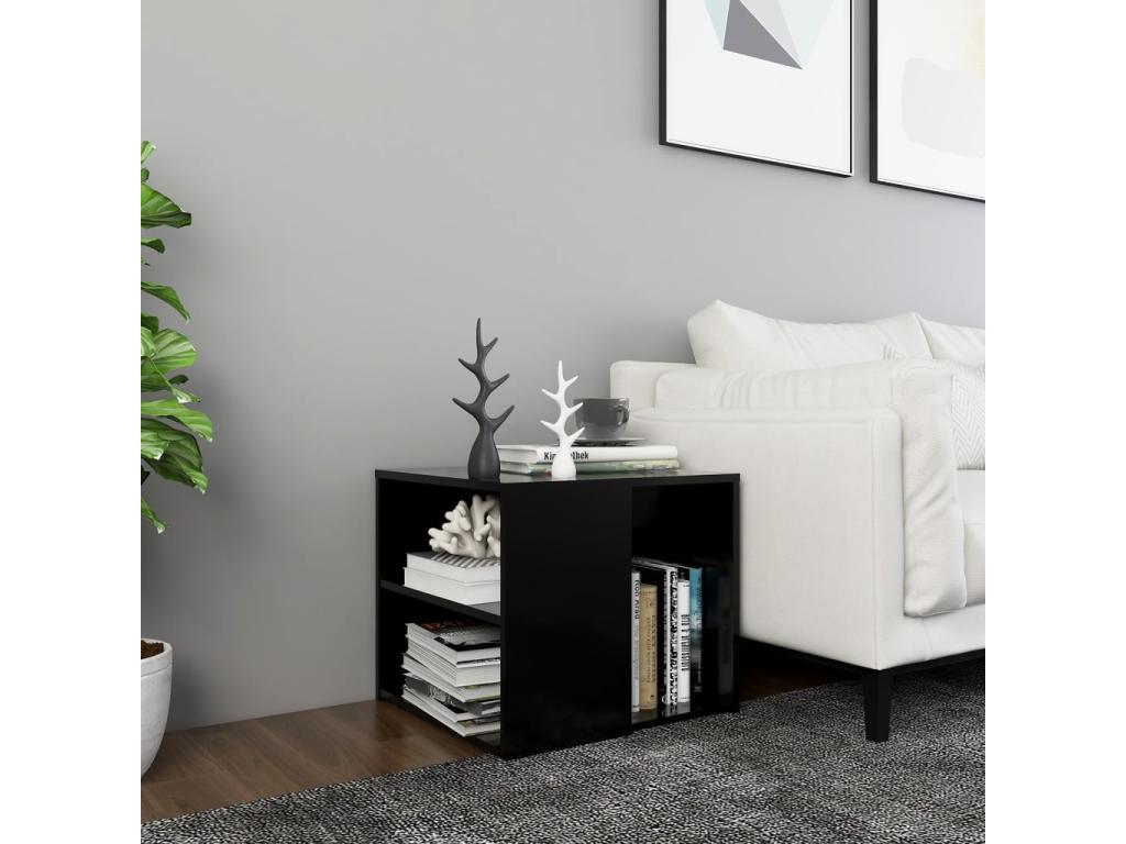 Table d'appoint Noir 50x50x45 OMKT03945