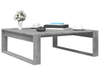 Table basse Chicyla gris 100x100x35 cm Bois d'ingénierie PKDF61346
