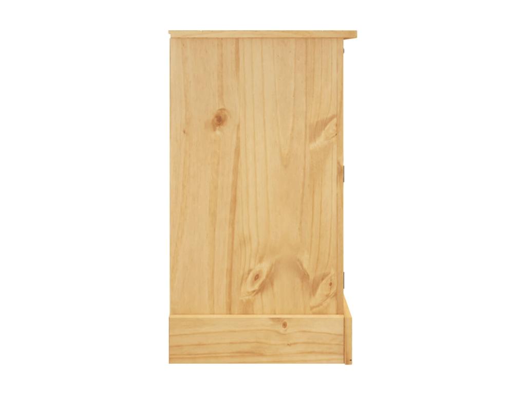 Buffet Chicyla marron 112x44x78 cm bois massif pin mexicain GFAX03762