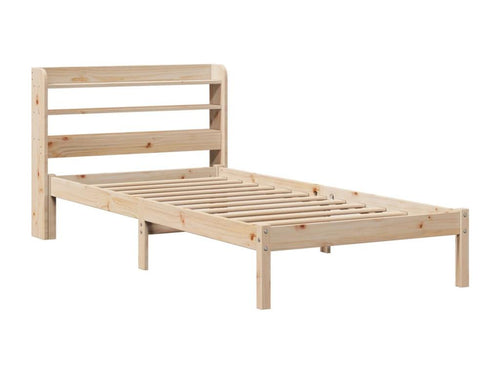 Cadre de lit sans matelas 90x190 cm bois de pin massif JUKS05951