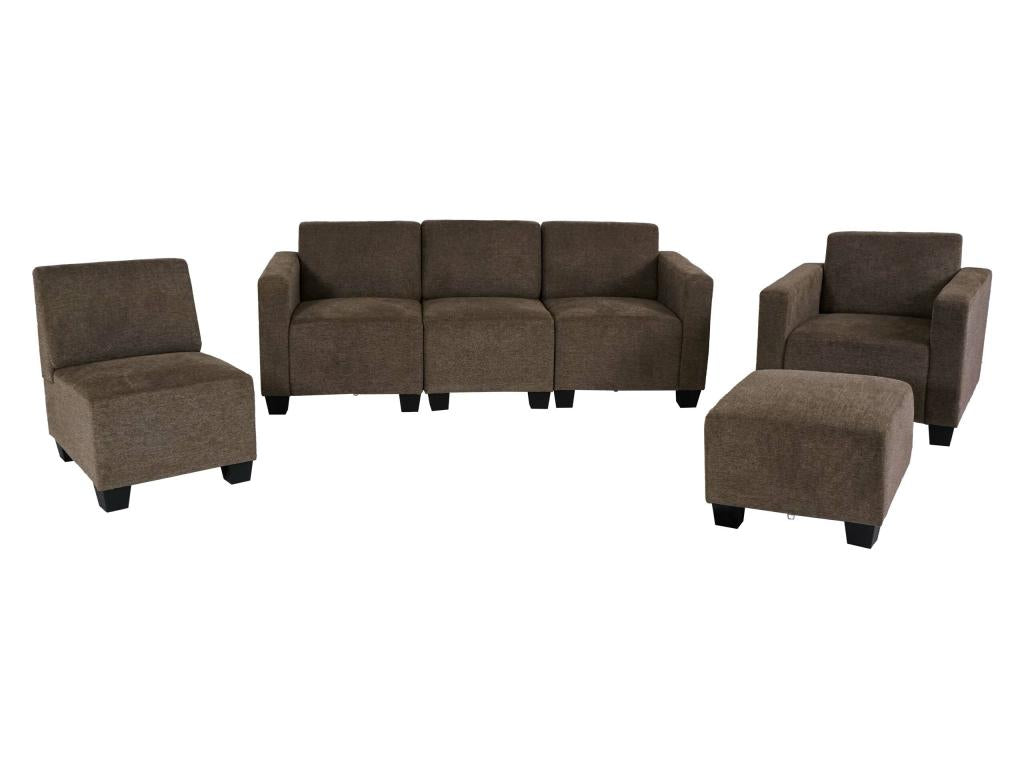 Système de canapés Chicyla 6 pièces brun ACXA45415