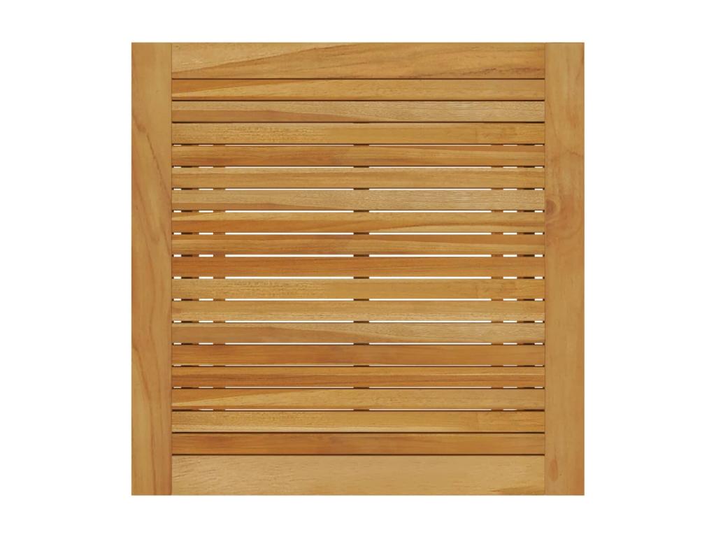 Ensemble de salle à manger de jardin 3 pièces Gris KKLY32948